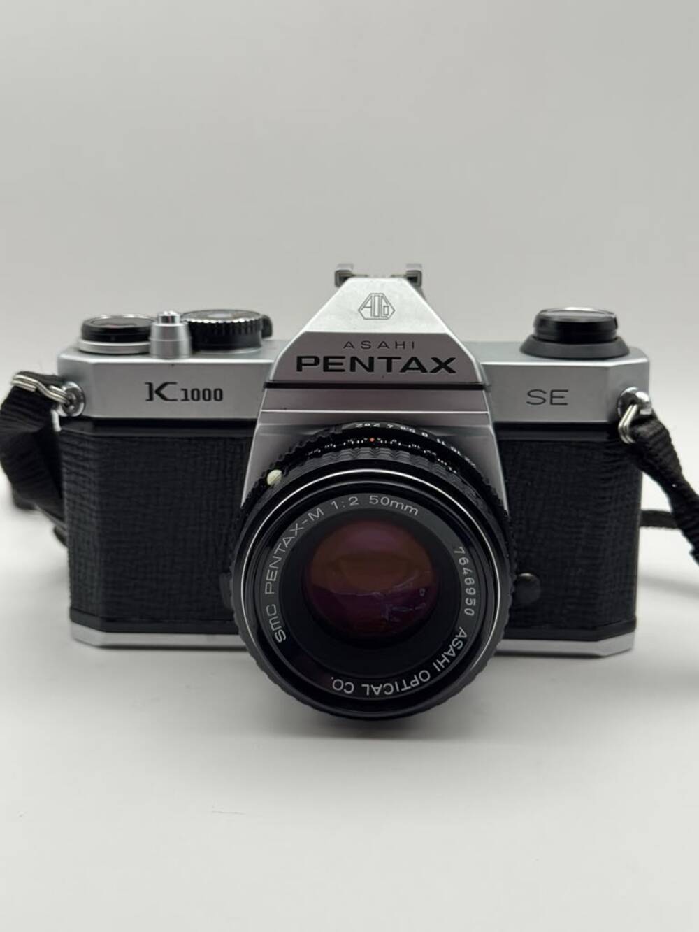 Pentax K1000 SE 35mm SLR Film Camera Manual Focus Vintage Camera Hong Kong Used